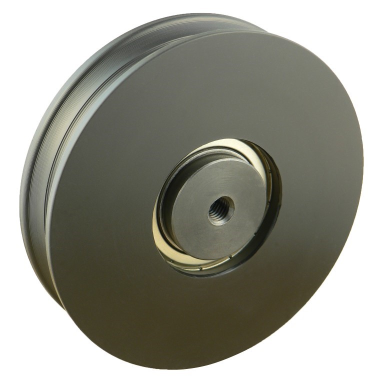 Record STA 8 draagwiel met as