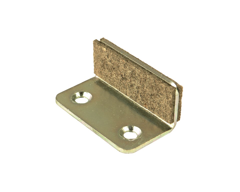 Vloergeleider beugel met vilt 