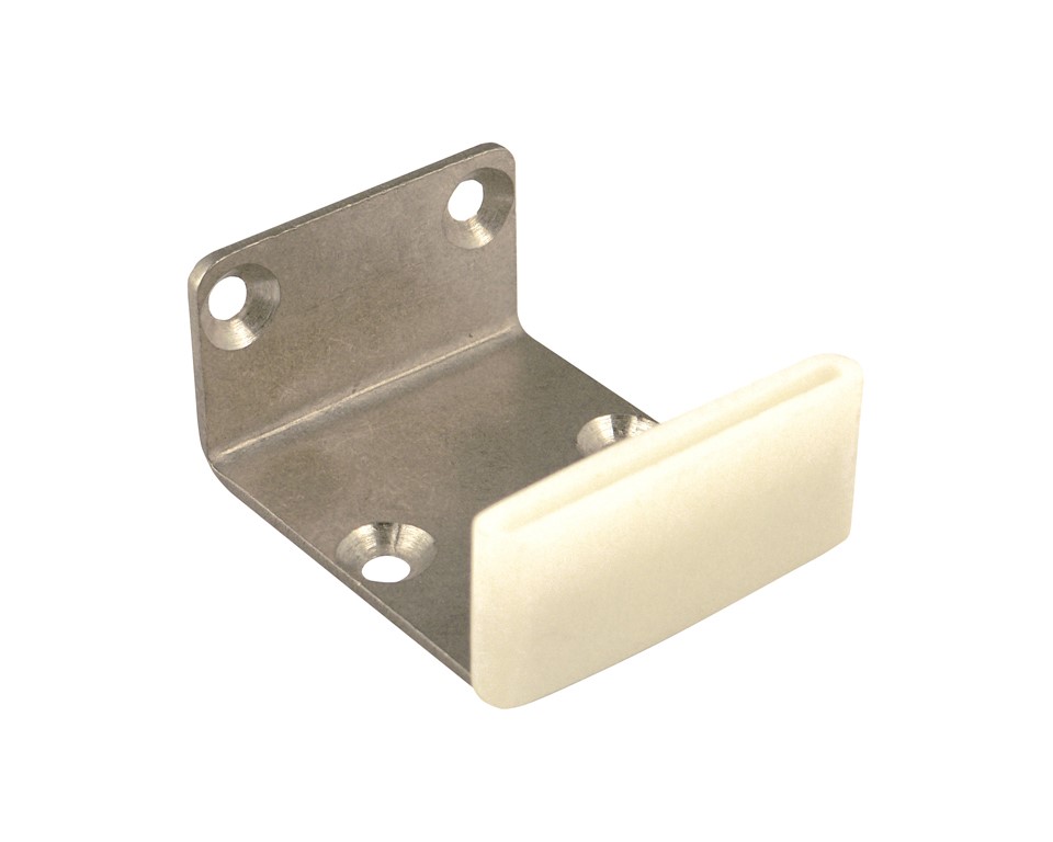 Ditec vloergeleider 50mm met nylon glijblok