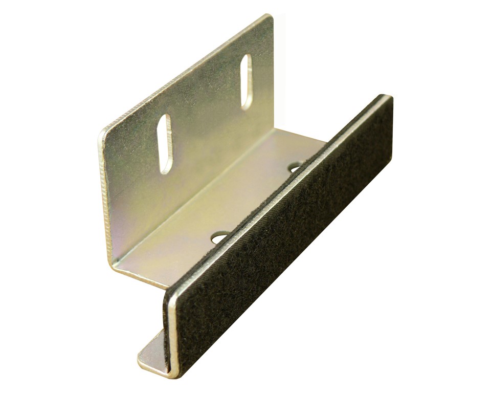 Blasi vloergeleider rechts - staal 35mm