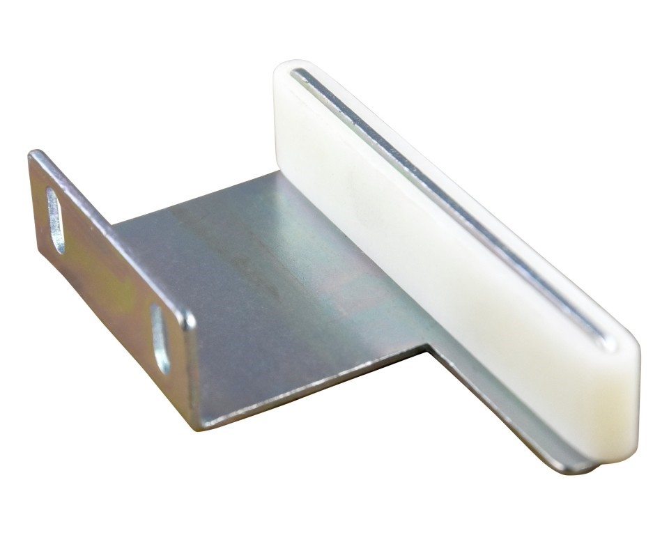 Record vloergeleider rechts - 53mm - nylon