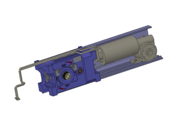 Ditec Entrematic Reductiemotor voor DAB105