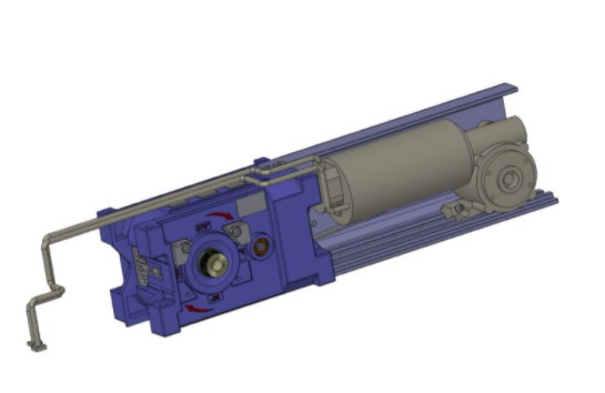 Ditec Entrematic Reductiemotor voor DAB205