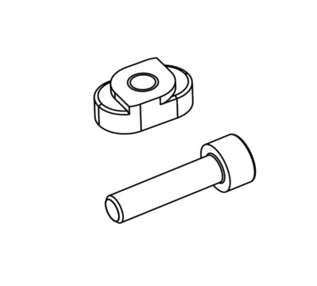 Ditec Entrematic Bevestigingssyteem voor besturingsmodule DAB305