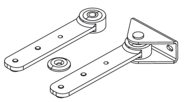 Ditec Entrematic Duw arm servicepakket voor DAB305