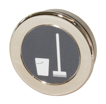 Drukknop SNAP-IN Line, Antraciet, Nikkel, Dweil