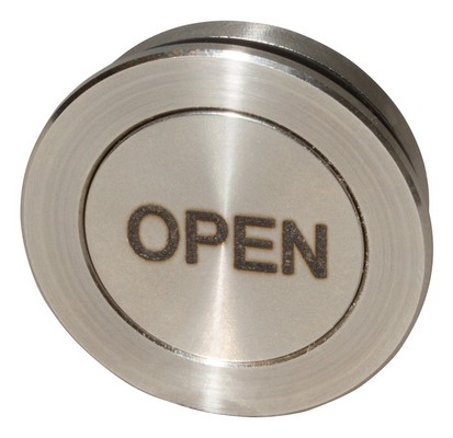 Drukknop SNAP-IN Line, RVS, OPEN