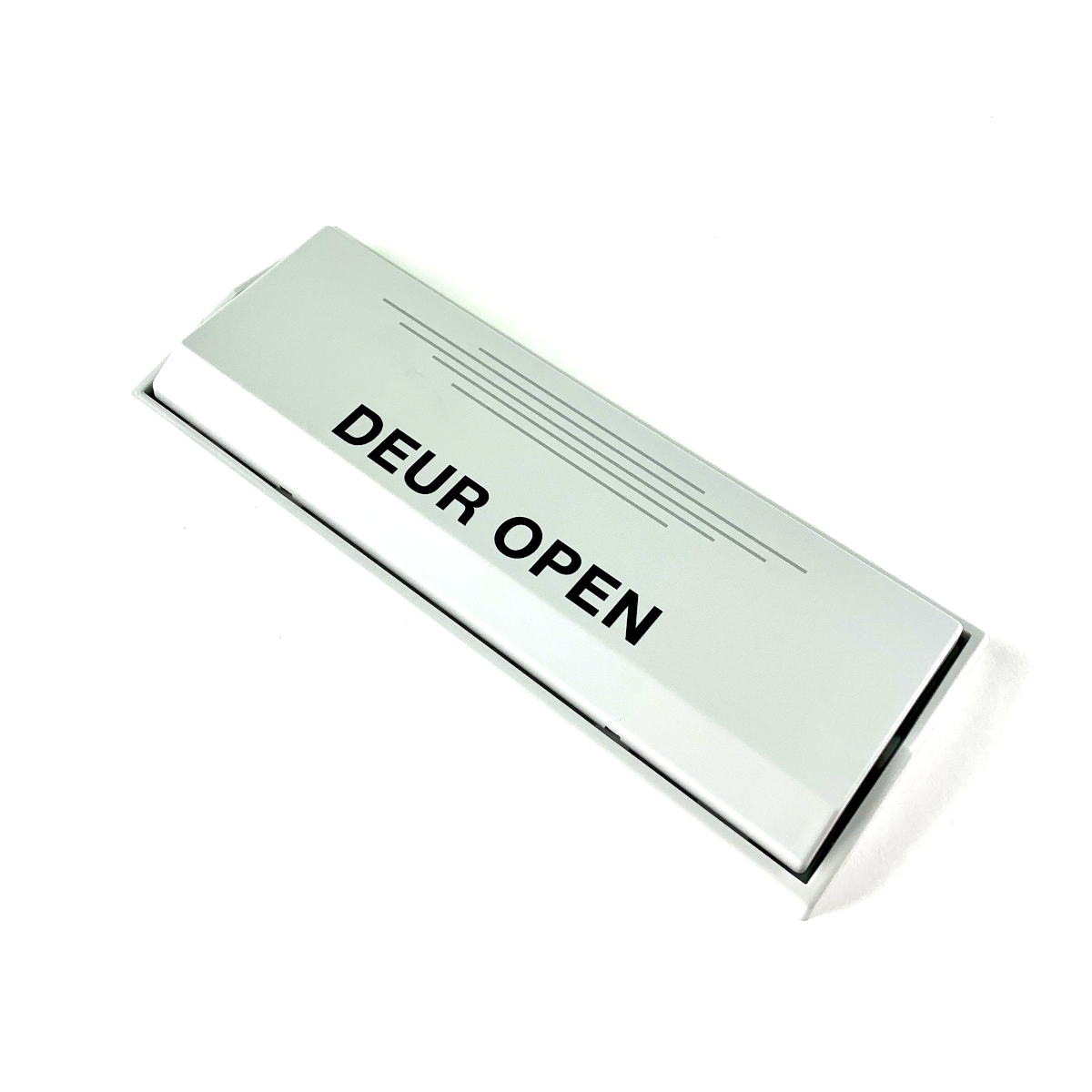 Elleboogschakelaar kunststof 'DEUR OPEN'