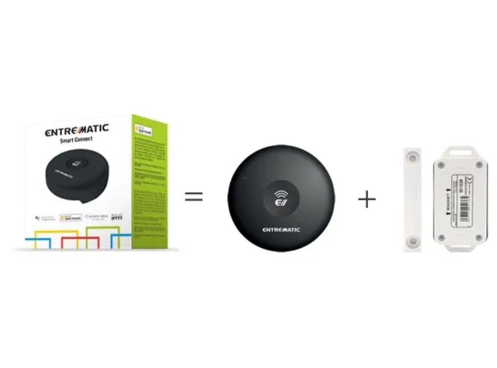 Entrematic Smart Connect voor hekken (Hub + Magneetsensor)