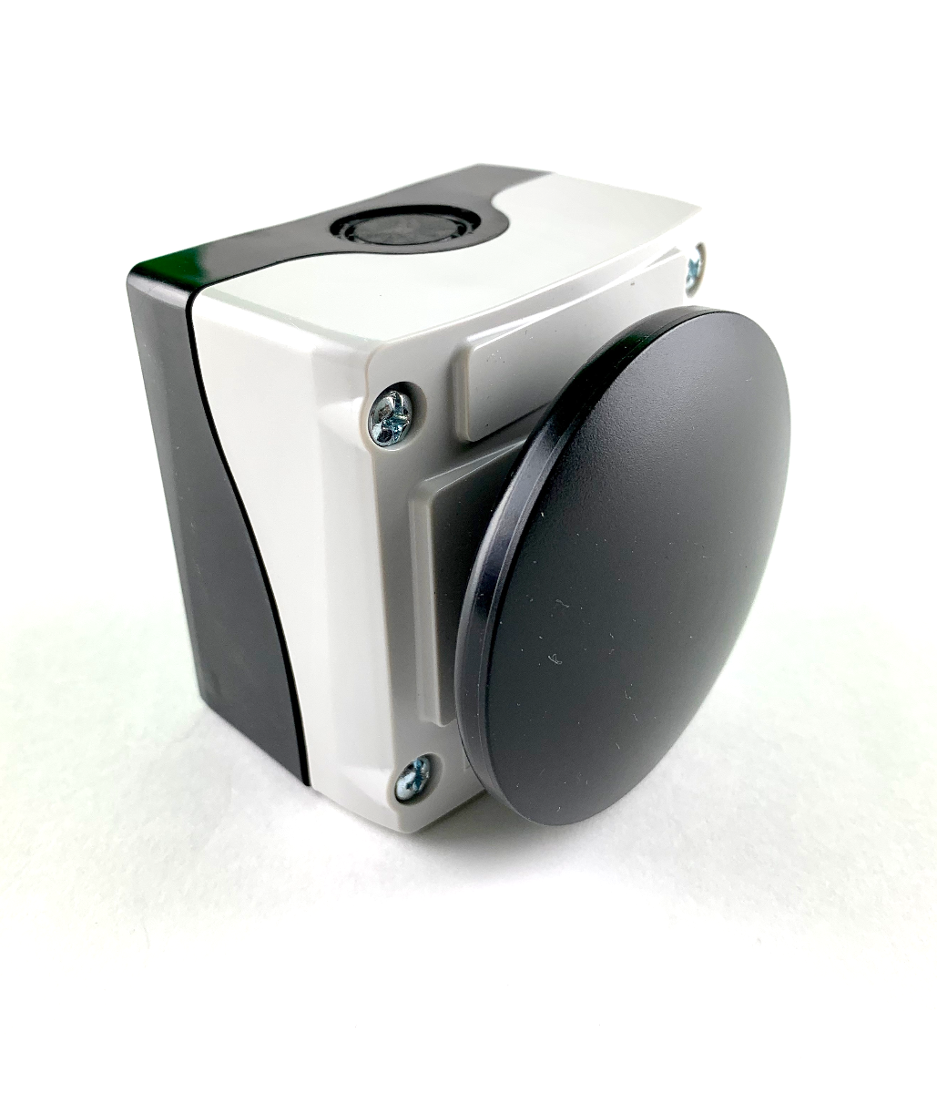 Ditec Entrematic paddestoeldrukknop zwart