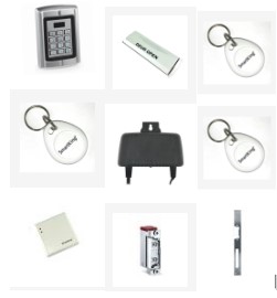 Set toegangscontrole met vergrendeling