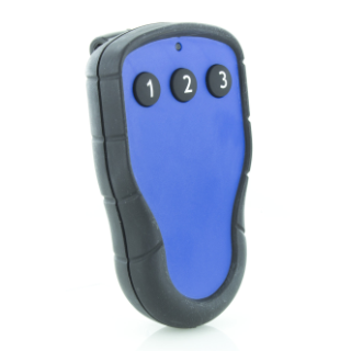 TeleRadio T60 Handzender groot 3 knoppen 