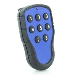 TeleRadio T60 handzender groot 8 knoppen 